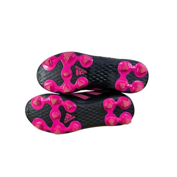 Adidas Goletto Pink Black Unisex Kids Size 12K Soccer Cleats - Picture 6 of 9